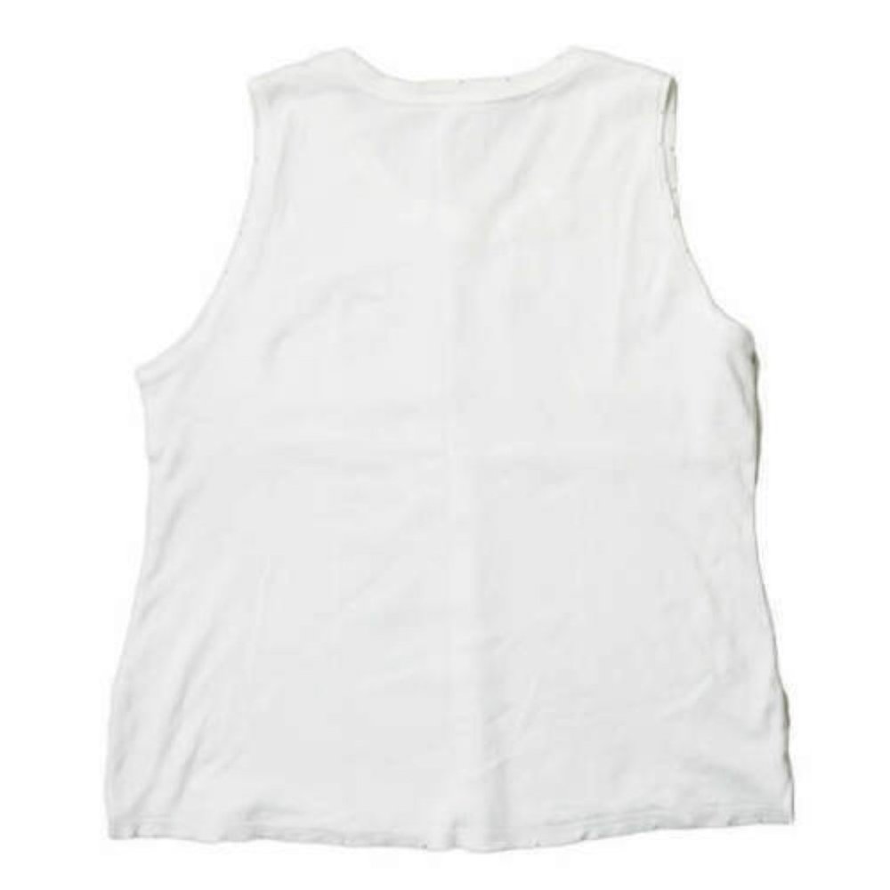 Kate Moss Supermodel Fashion Distressed Tank Top L - Picture 2 of 10